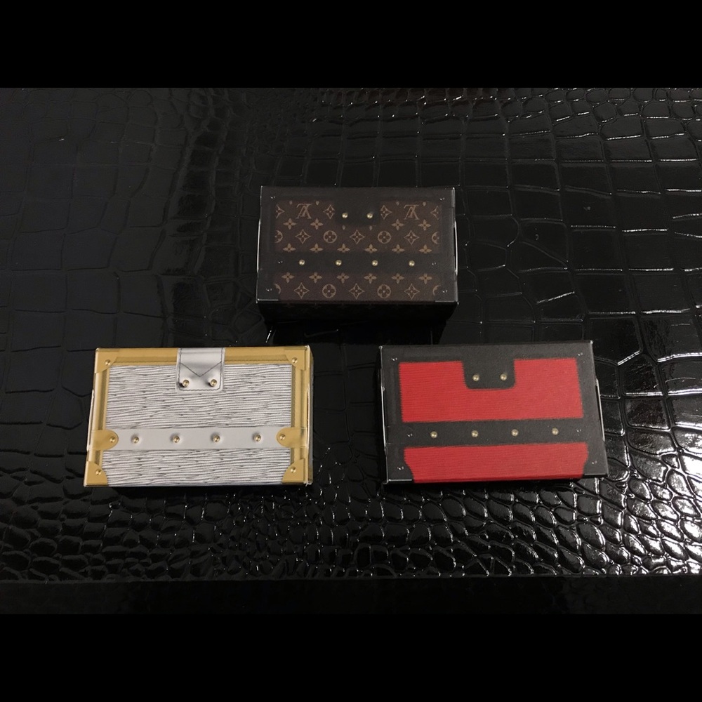 LOUIS VUITTON Mini Petite Malle Trunks RARE - Picture 11 of 16